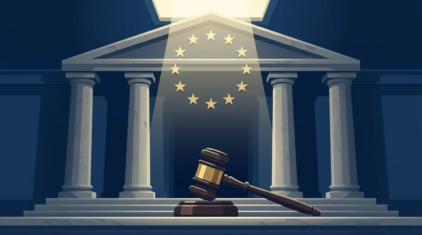 Symbolische Darstellung des EuGH-Urteils zur Rückforderung von Glücksspielverlusten